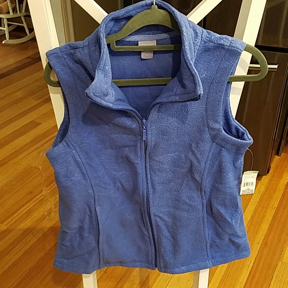 Laura Scott fleece vest